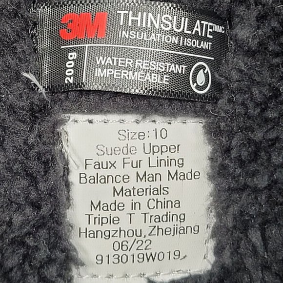 Northside Katsura Womens Insulated Waterproof 3M Black Snow Boots US Size 10 NWT - Picture 11 of 12